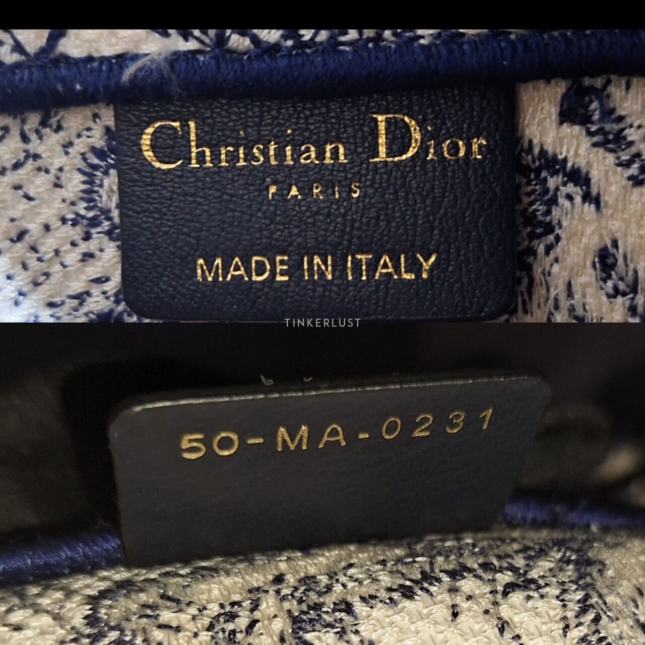 Christian Dior Canvas Medium Tote Book 2021 Tote Bag