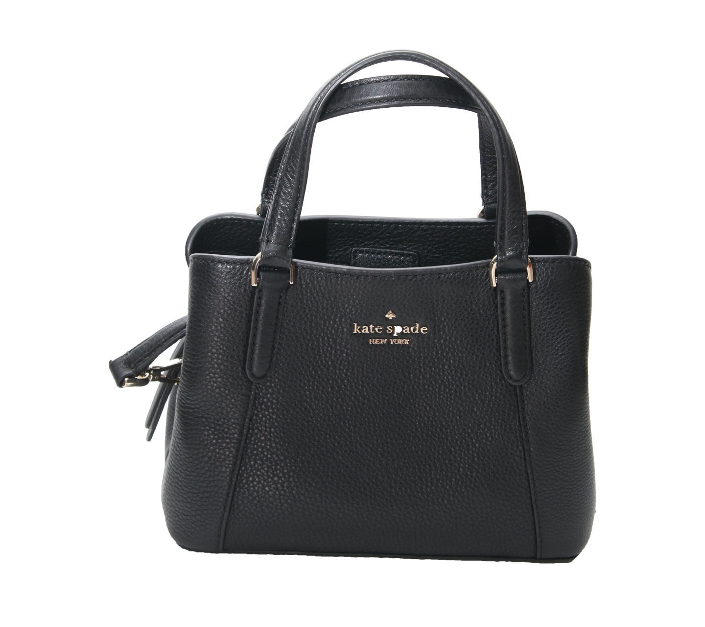 Kate Spade Black Jackson Small Triple Compartment Satchel