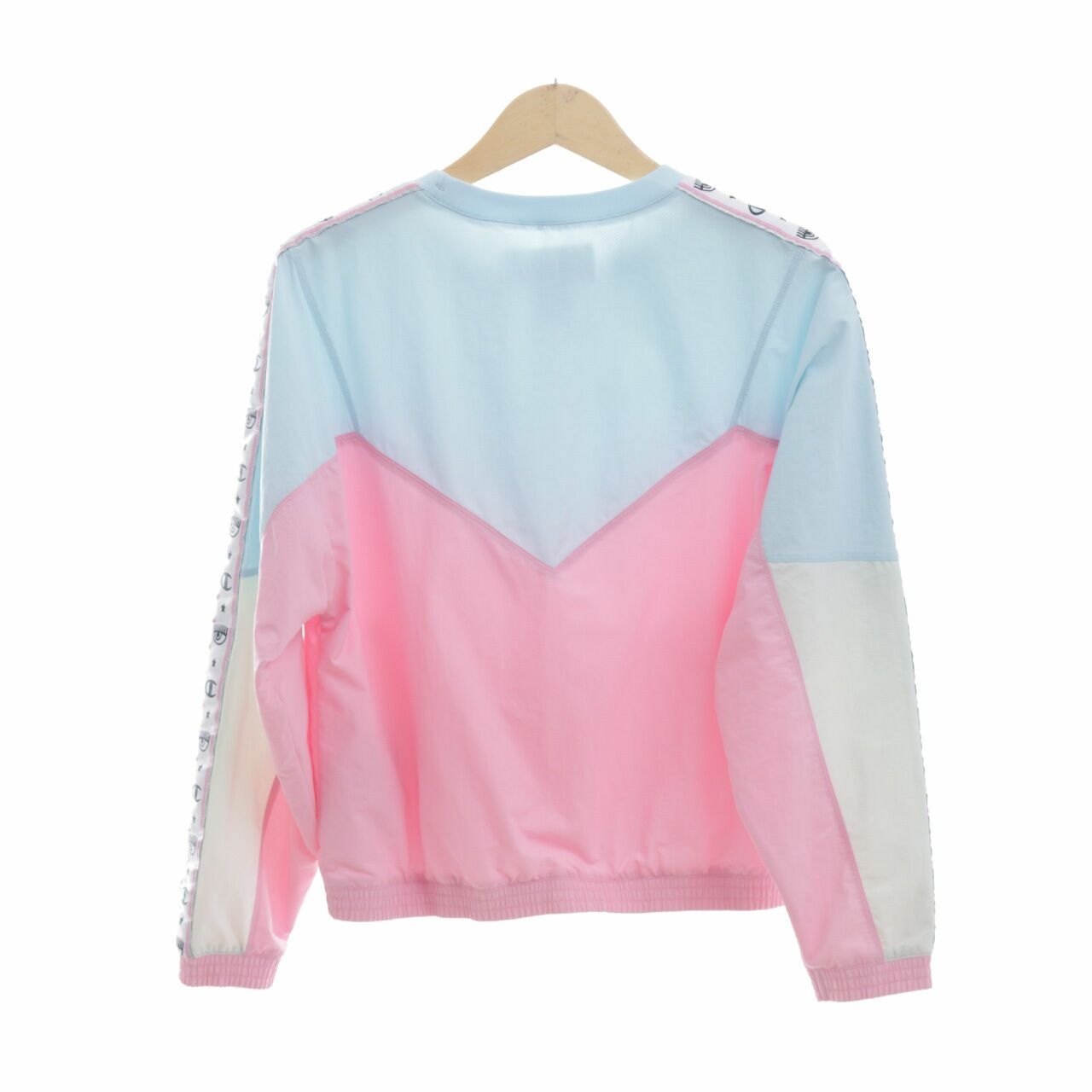 Champion x Chiarra Ferragni Multi Color Block Water Repellent Sweatshirt Sweater