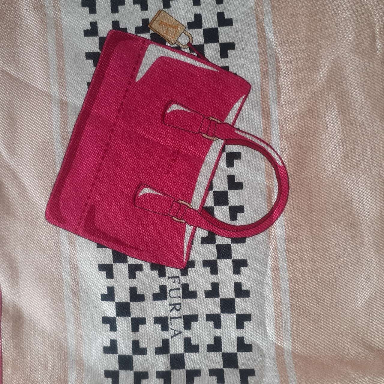 Furla Pink Scarf