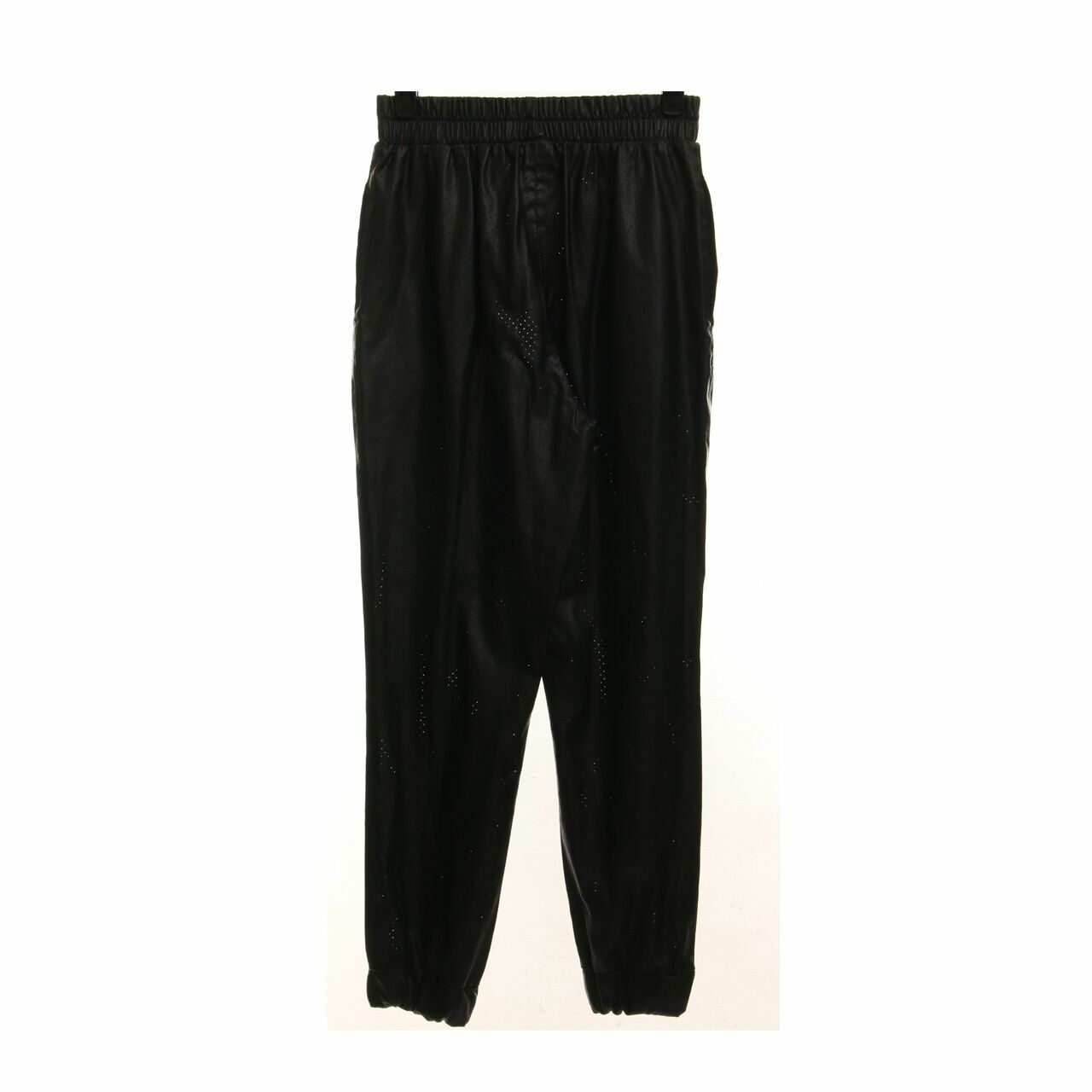 Zara Black Leather Long Pants