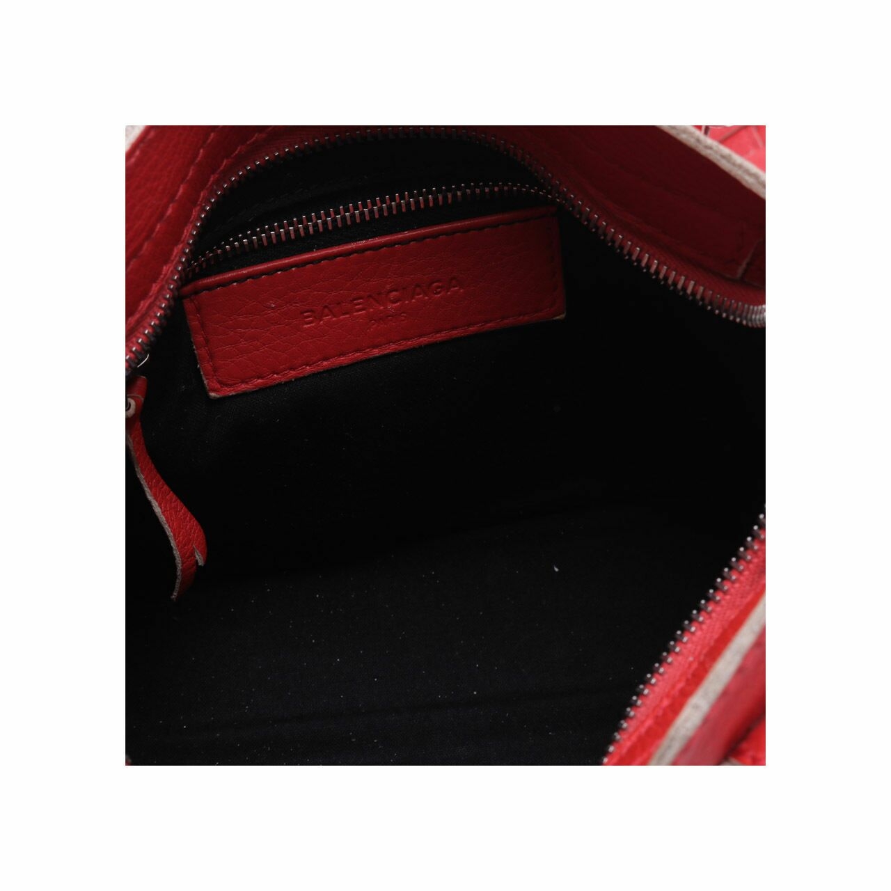 Balenciaga Classic Mini City Rouse Fraise Red Mini Satchel Bag