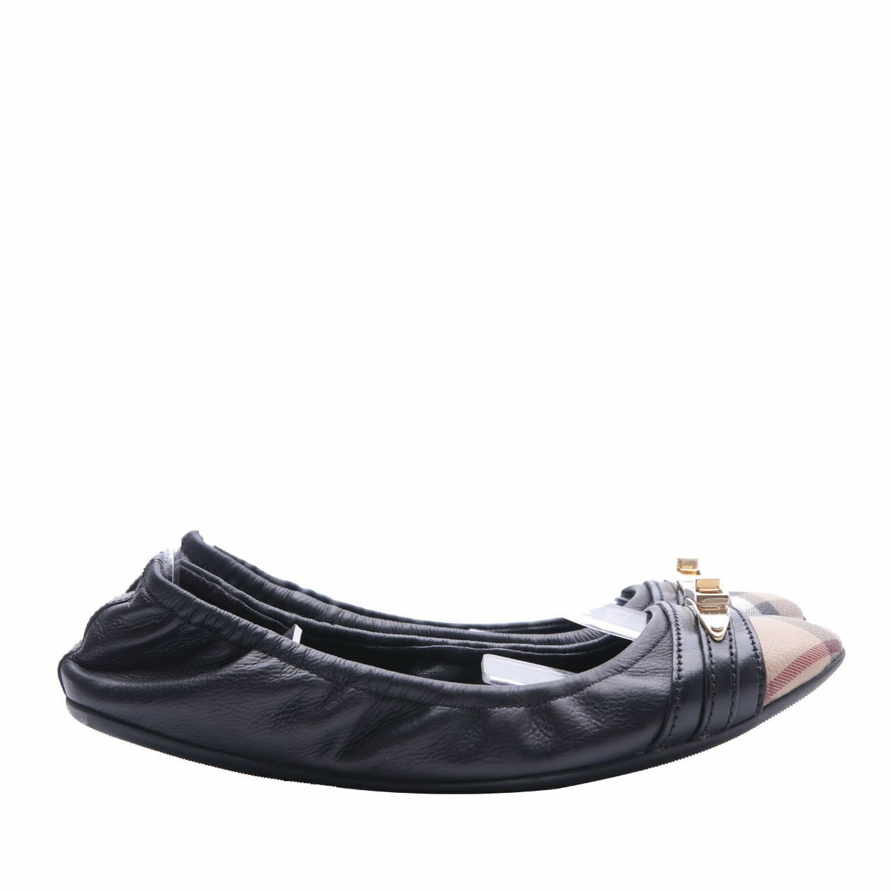 Burberry Black Foldable Flats