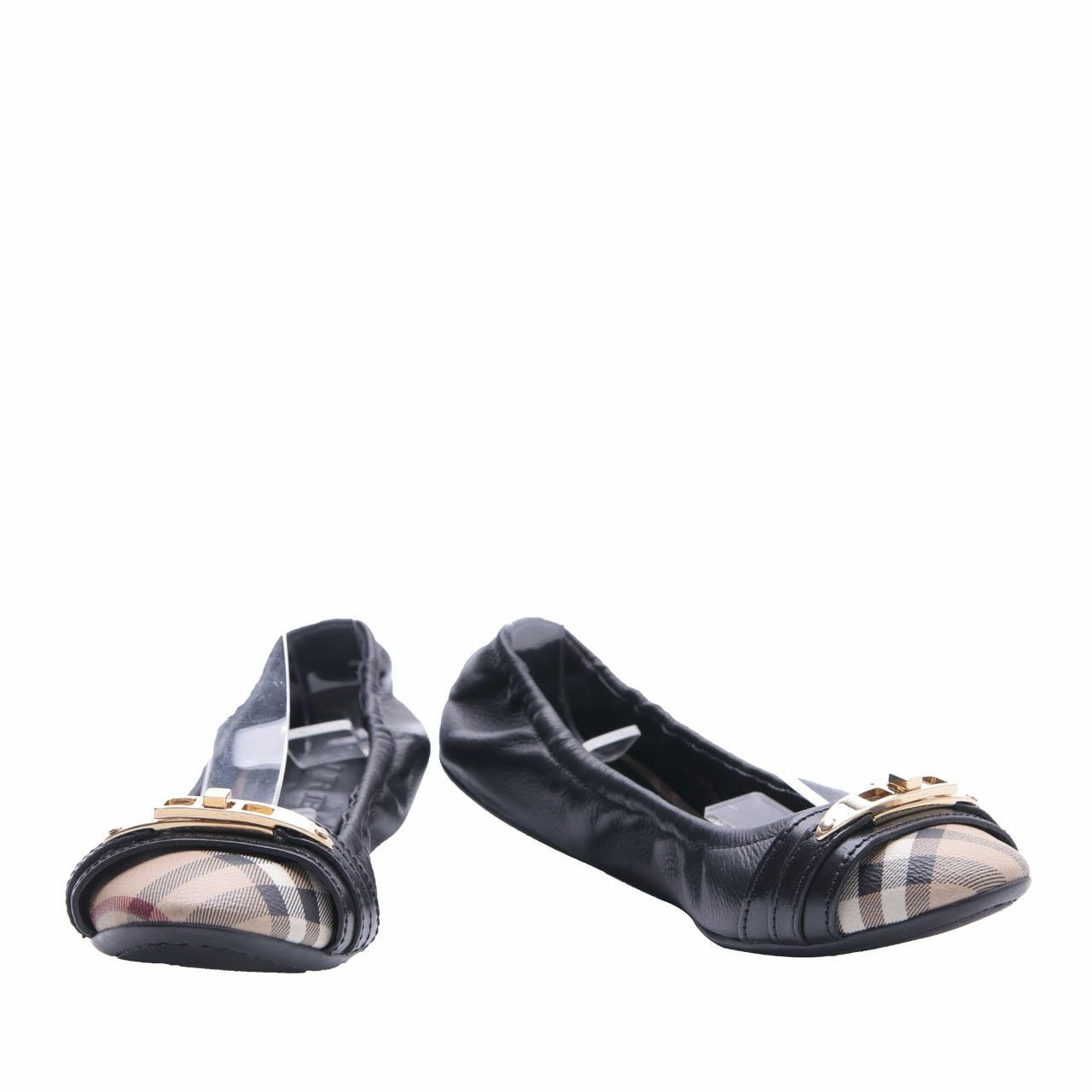 Burberry Black Foldable Flats