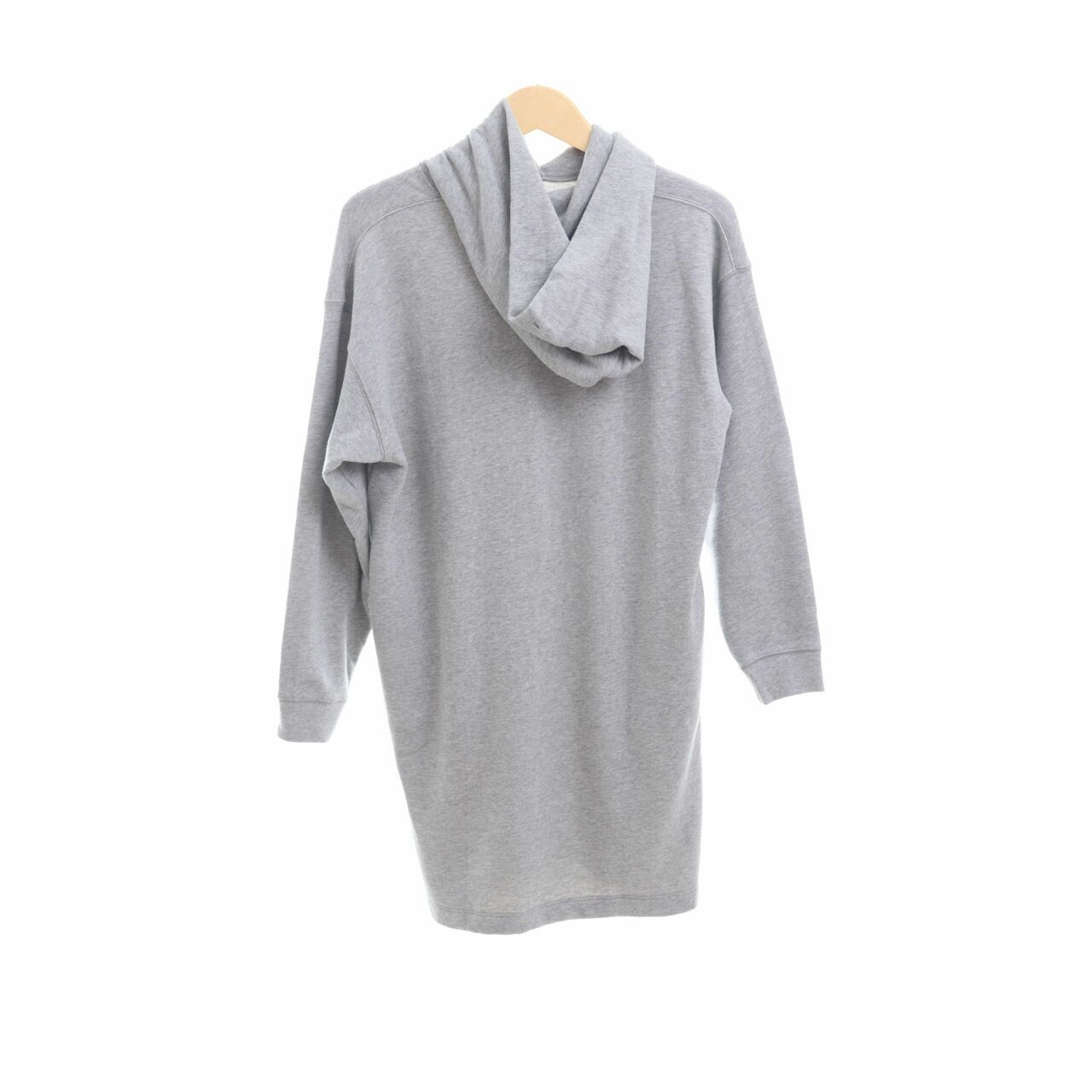 UNIQLO Grey Long Sweater Hoodie Sweater