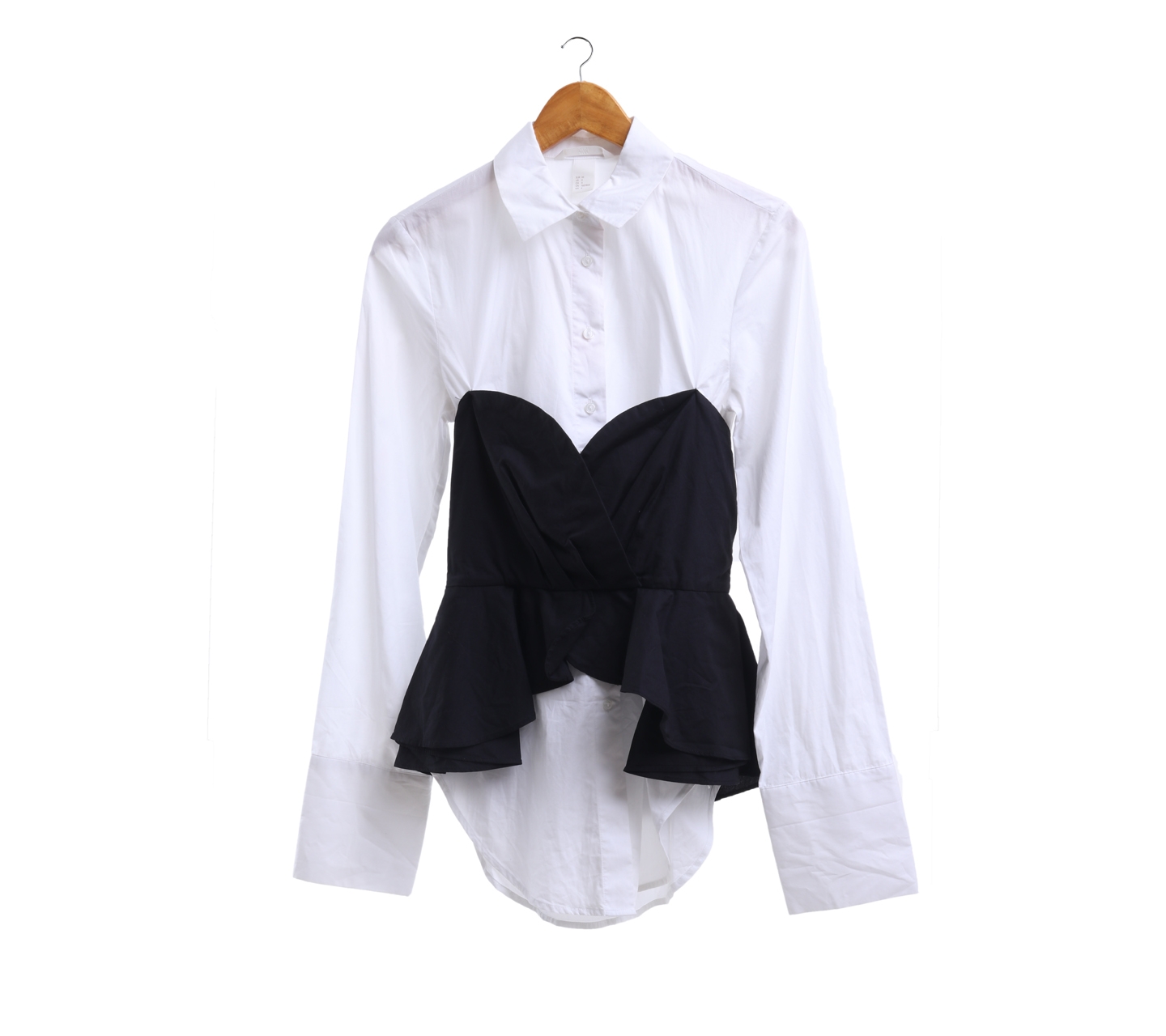 H&M Black & White Shirt