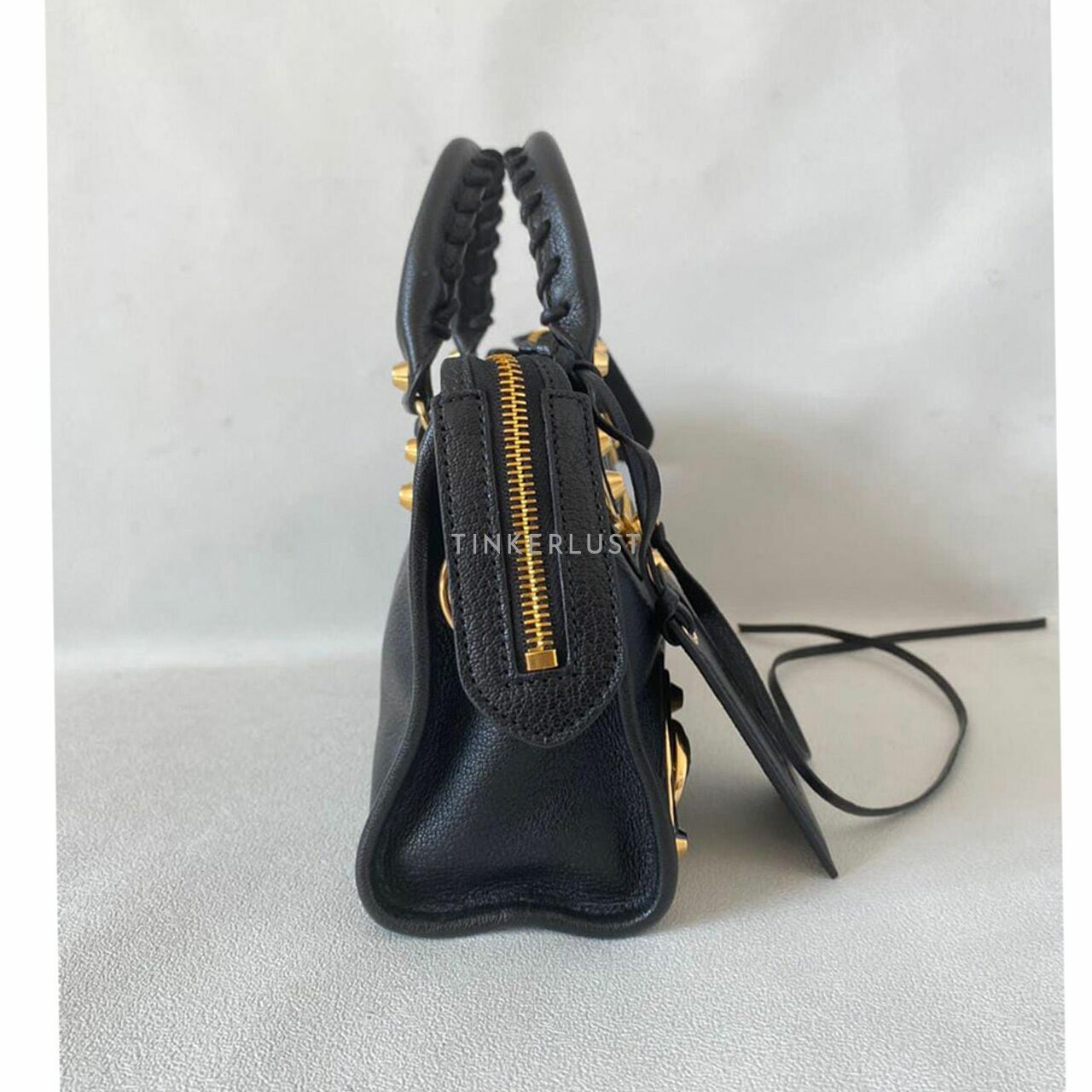 Balenciaga City Edge Mini Black GHW