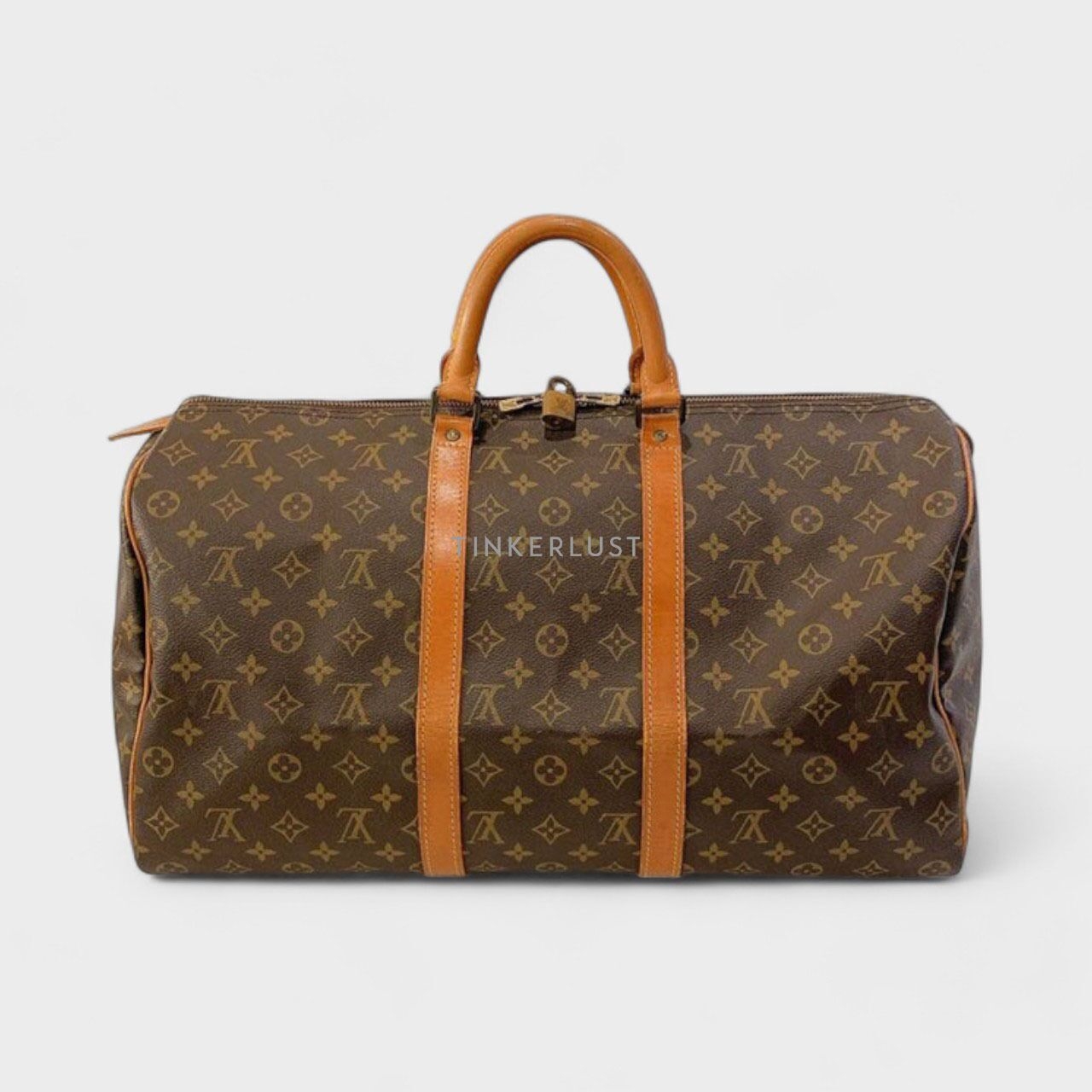 Louis Vuitton Keepall 50 Vintage Monogram GHW Travel Bag