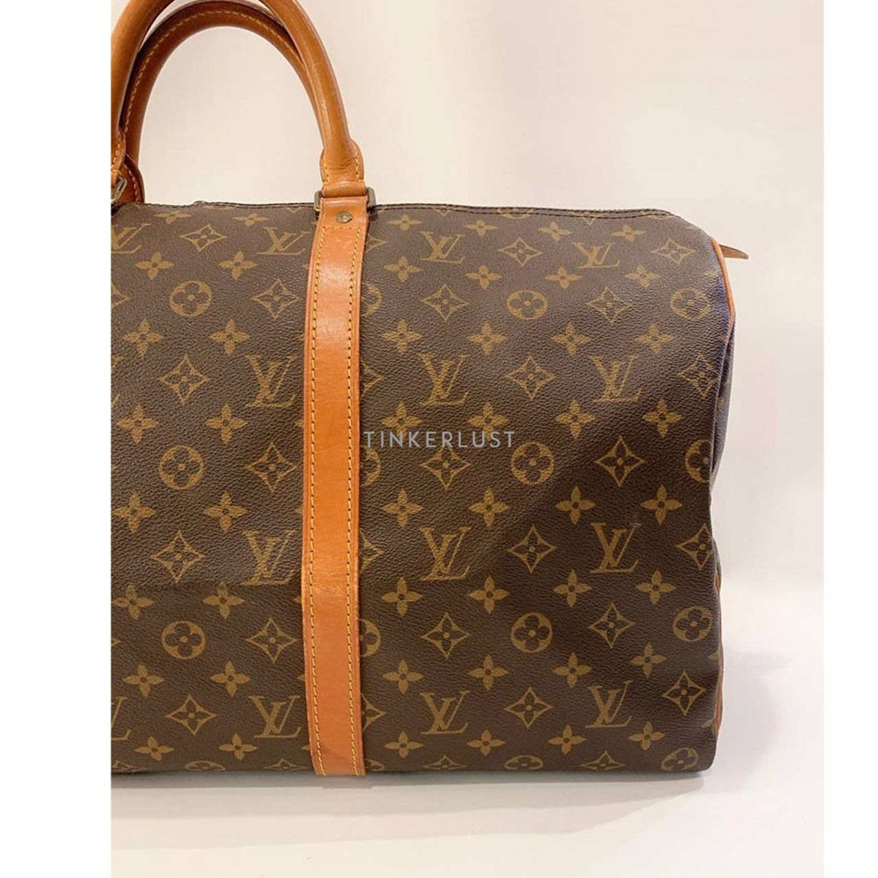 Louis Vuitton Keepall 50 Vintage Monogram GHW Travel Bag