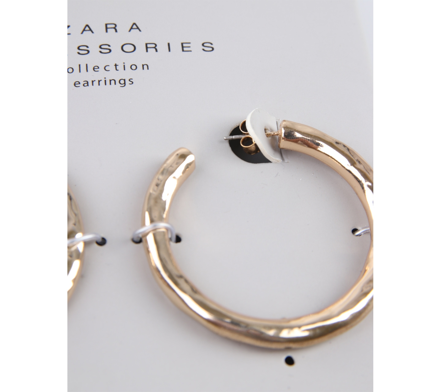 Zara Gold Earrings Small Jewellery