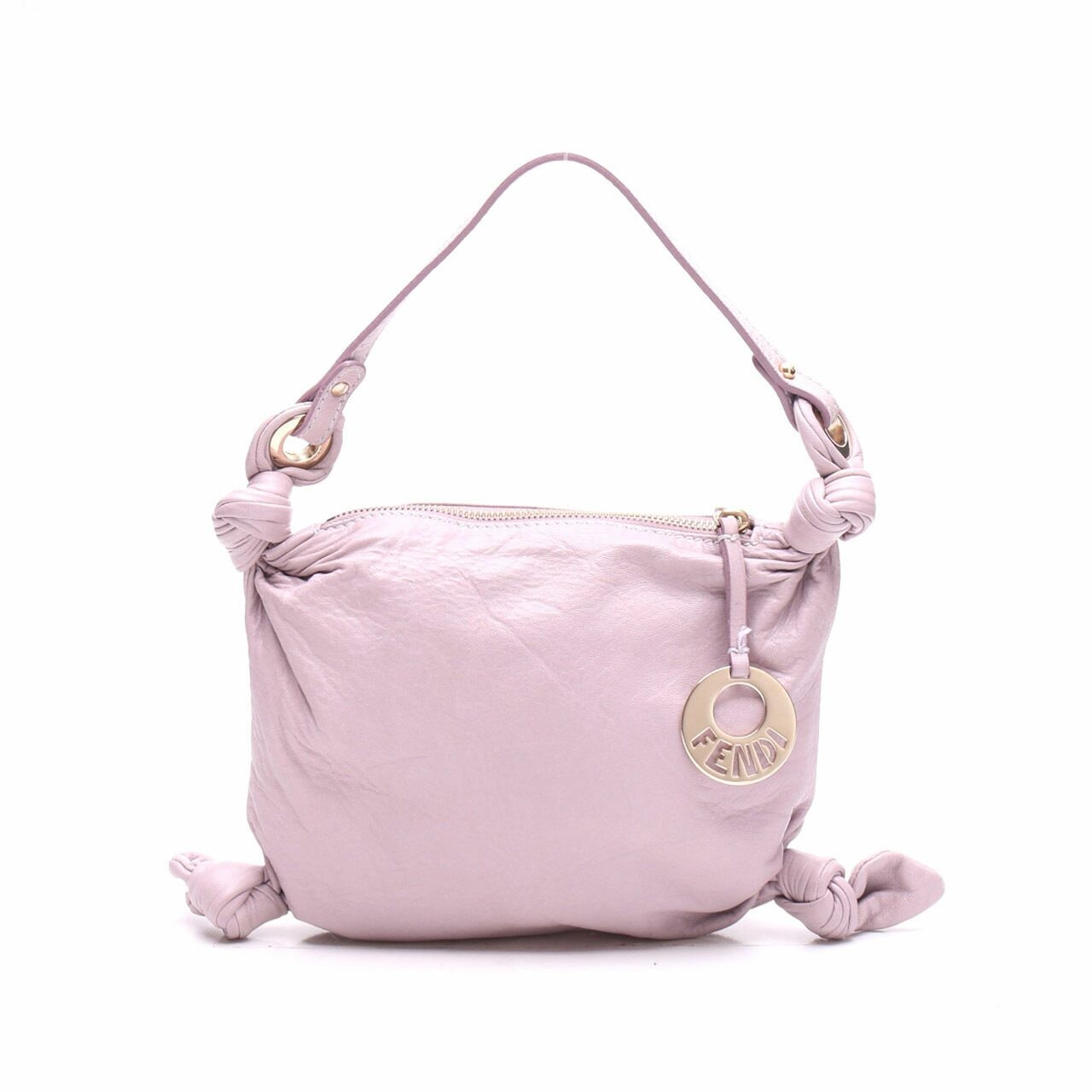 Fendi Vintage Lilac Shoulder Bag