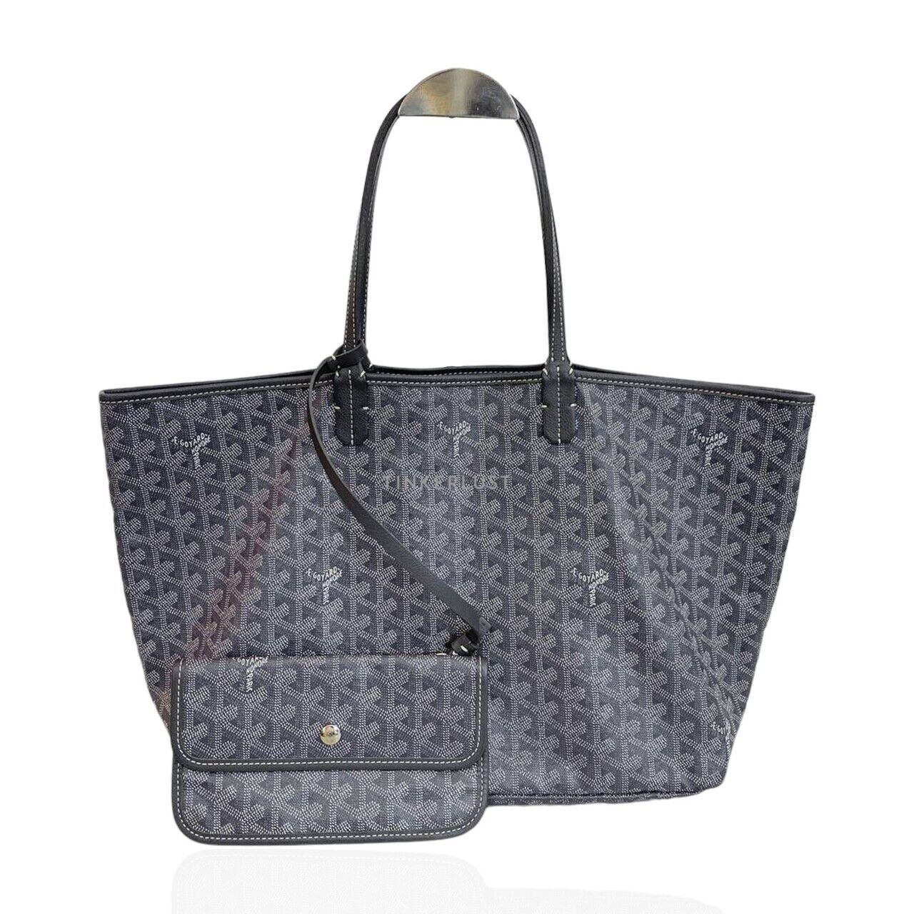 Goyard St Louis PM Grey 2018 Tote Bag