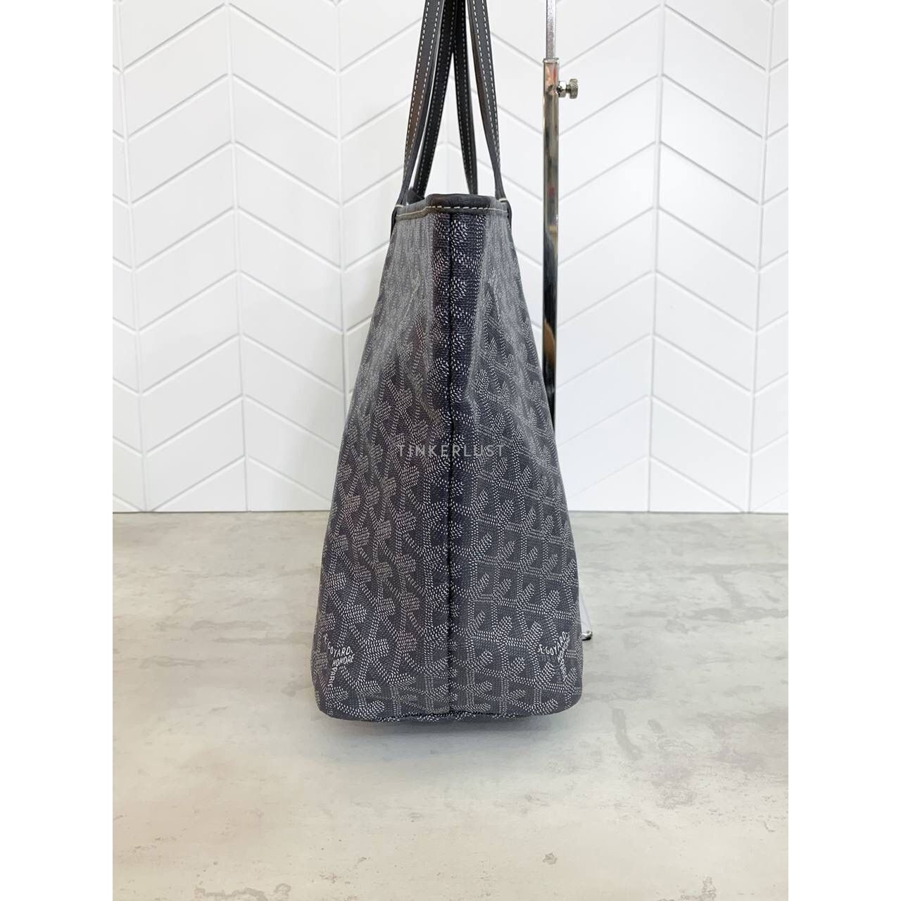 Goyard St Louis PM Grey 2018 Tote Bag