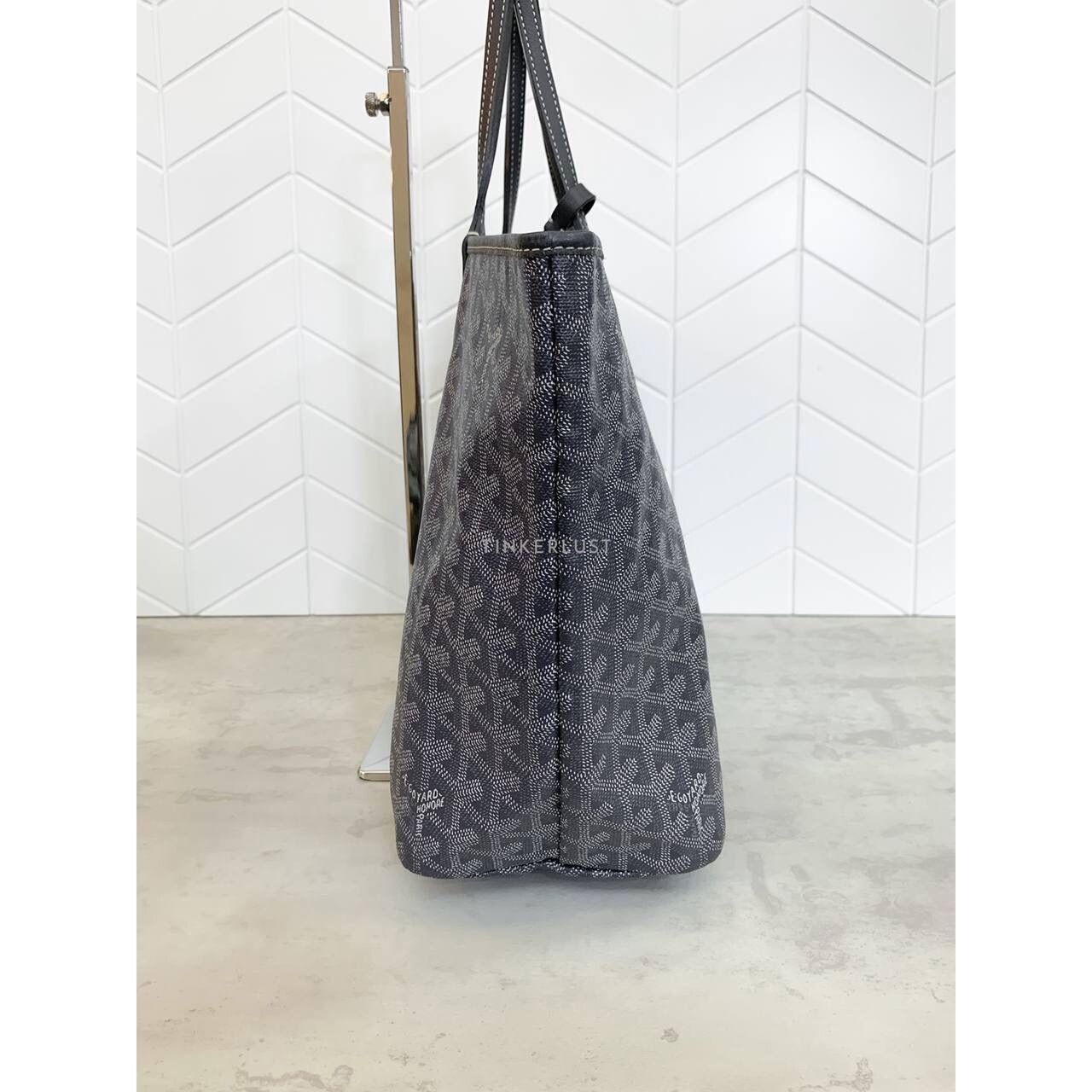 Goyard St Louis PM Grey 2018 Tote Bag