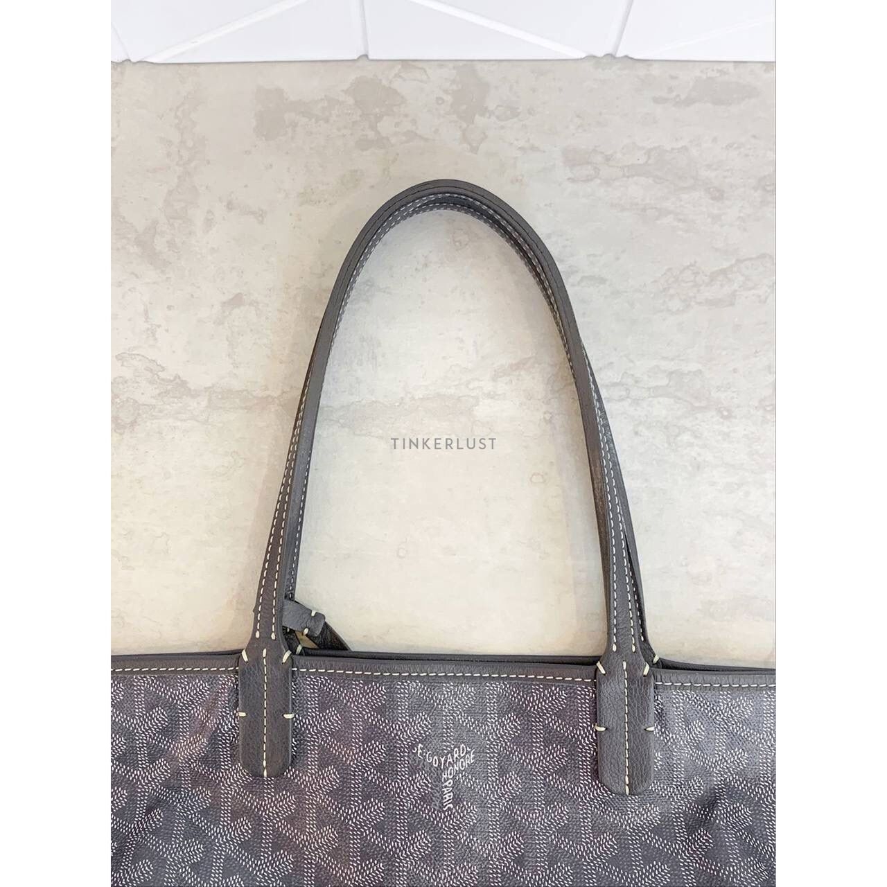 Goyard St Louis PM Grey 2018 Tote Bag