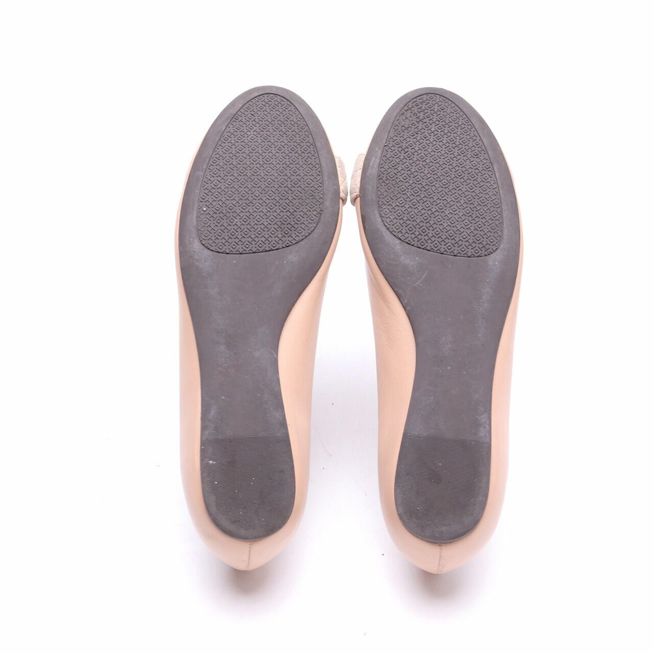 Tory Burch Nude Flats Shoes