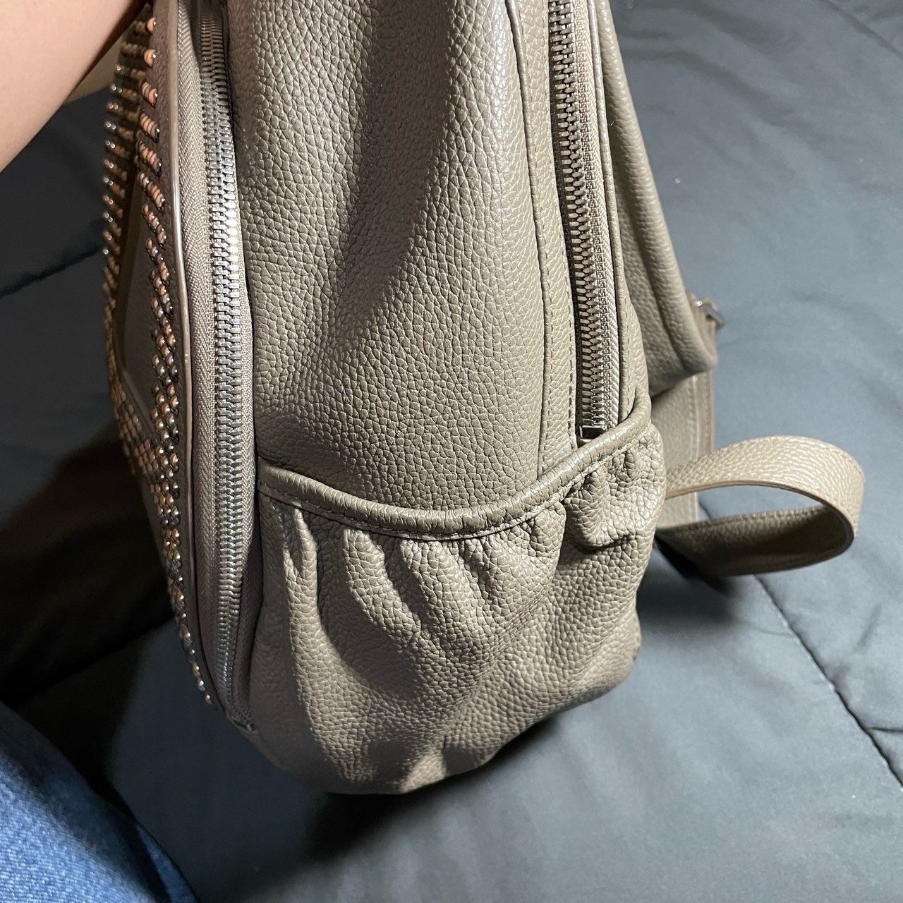 Aigner Taupe Backpack