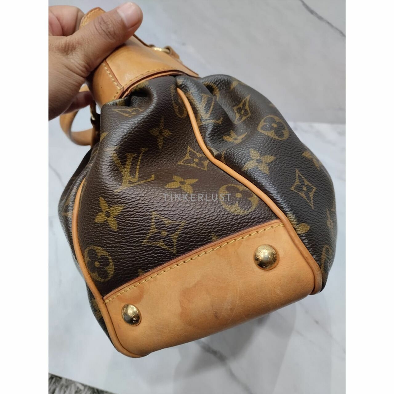 Louis Vuitton Boetie Monogram Canvas Handbag