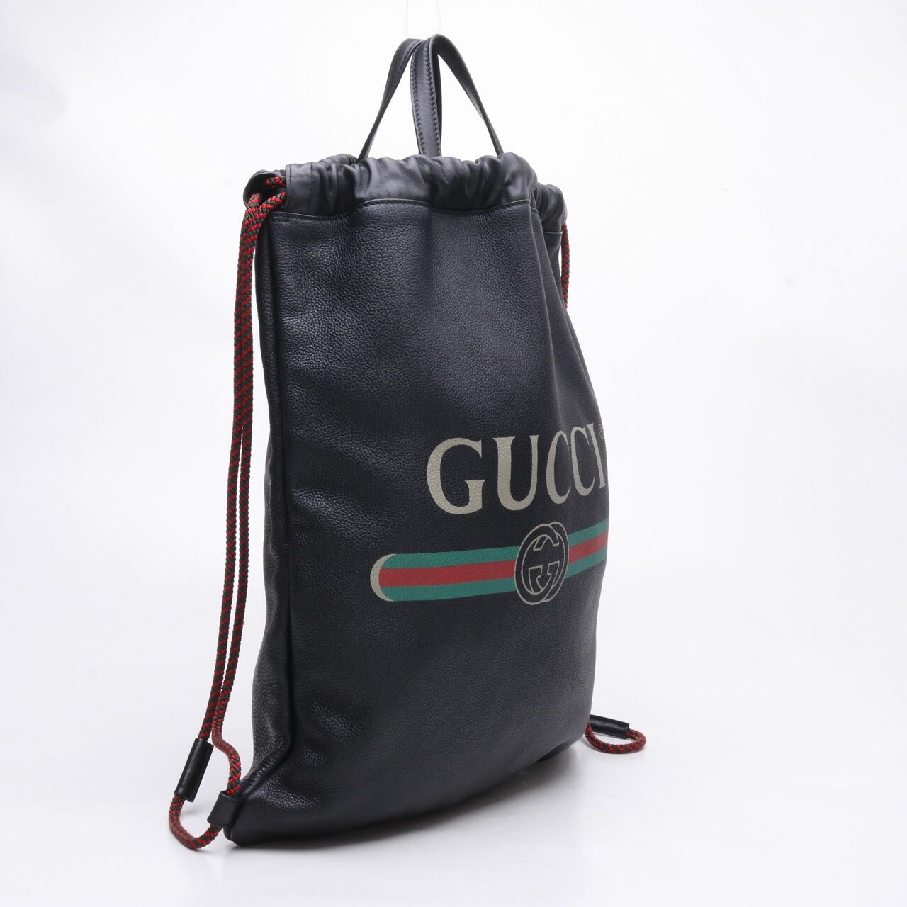 Gucci Print Medium Drawstring Backpack