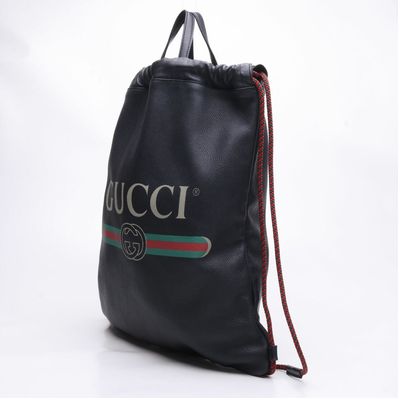 Gucci Print Medium Drawstring Backpack