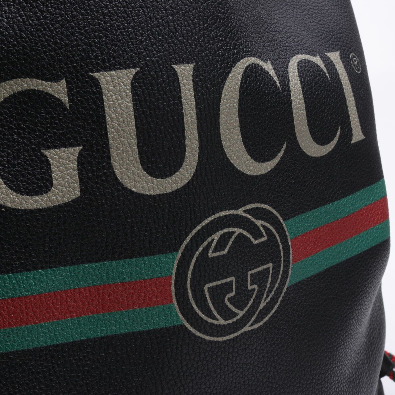 Gucci Print Medium Drawstring Backpack