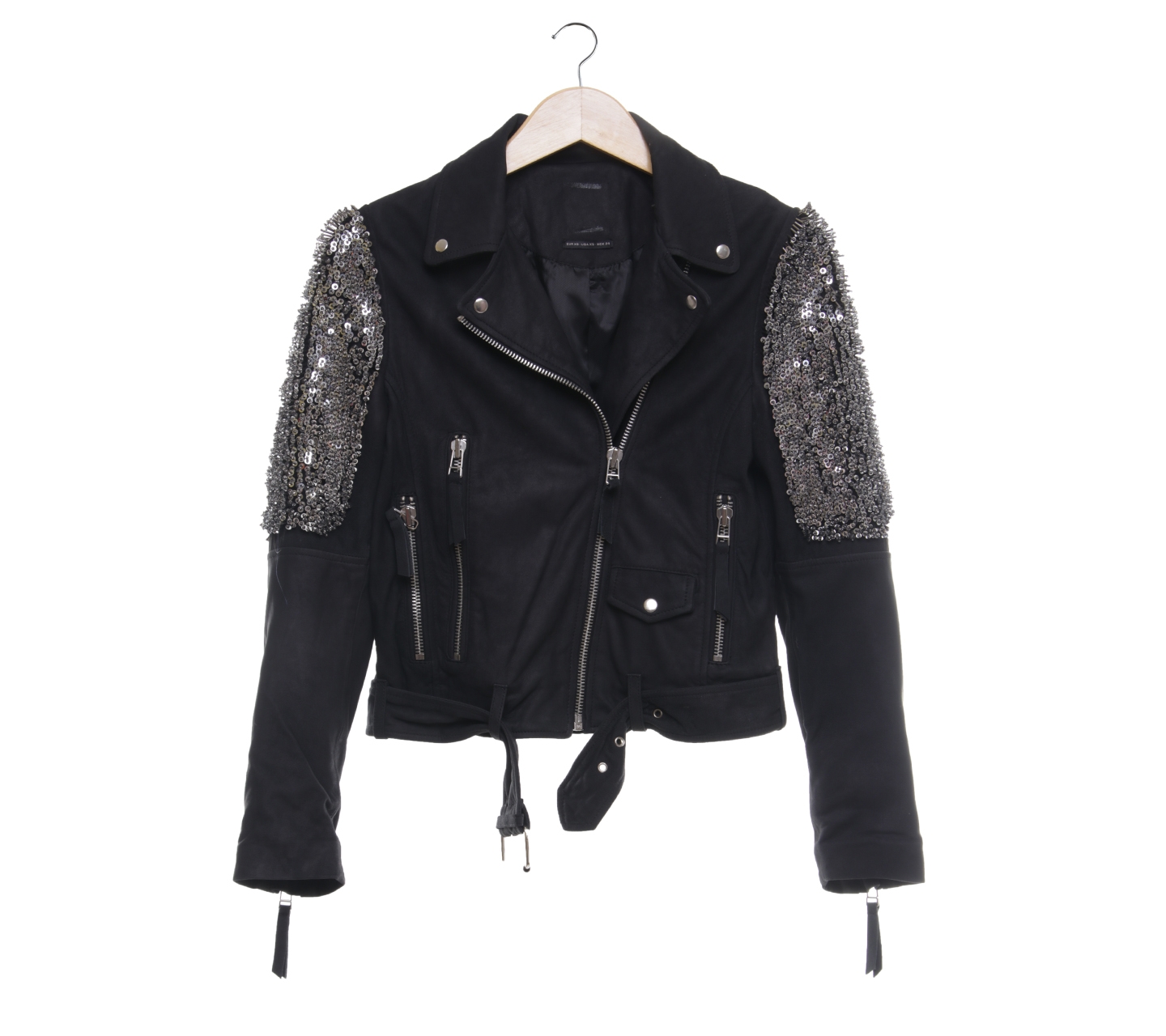 Private Collection Black Sequin Jacket