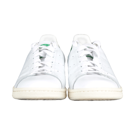 Adidas Stan Smith White and Green Sneakers