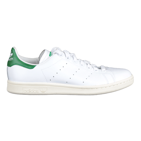 Adidas Stan Smith White and Green Sneakers