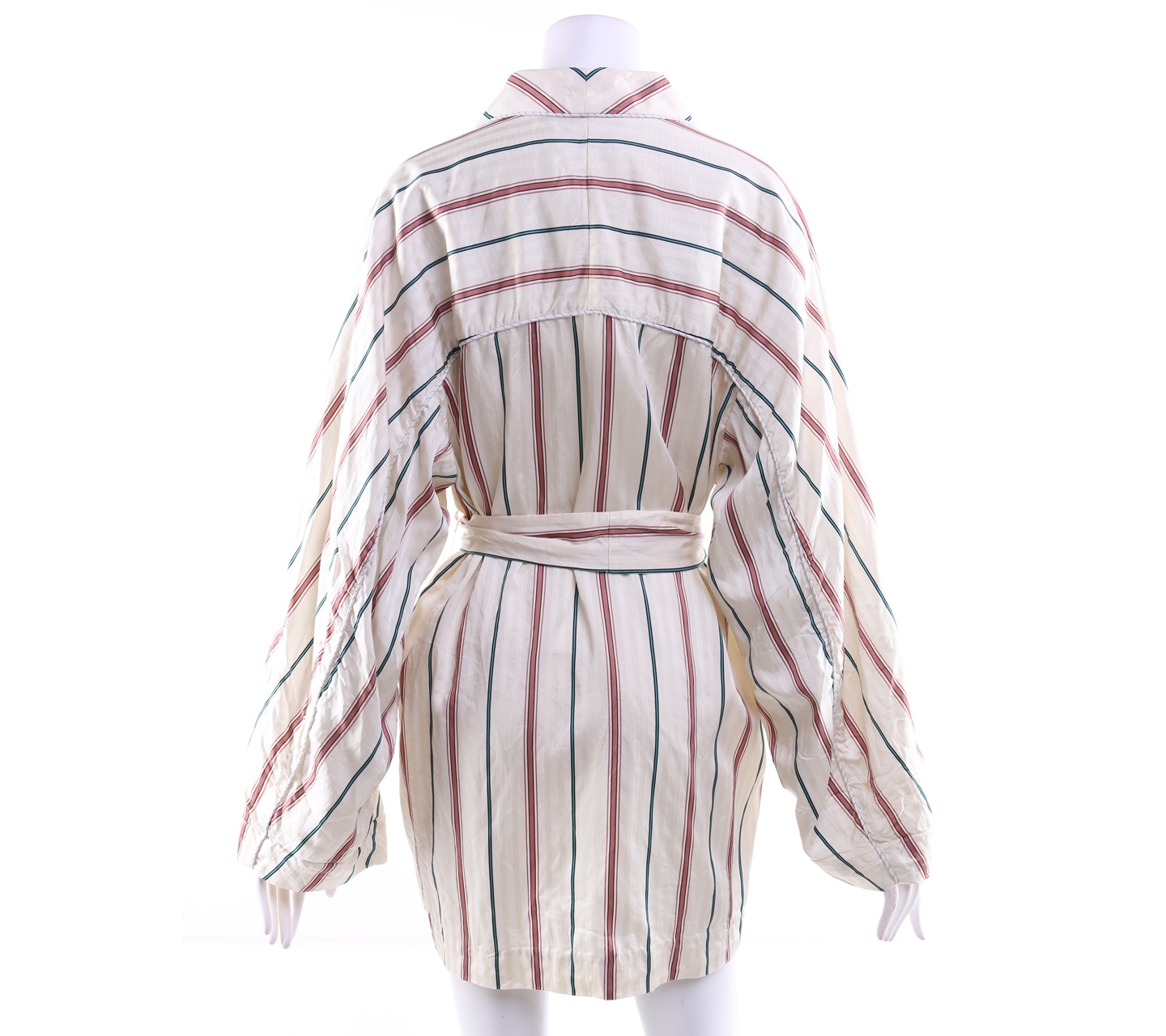 H&M Beige Striped Outerwear