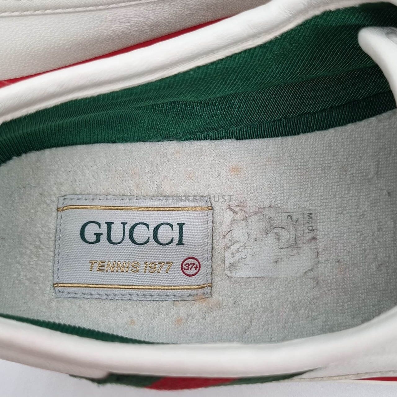 Gucci Tennis 1977 White Sneakers