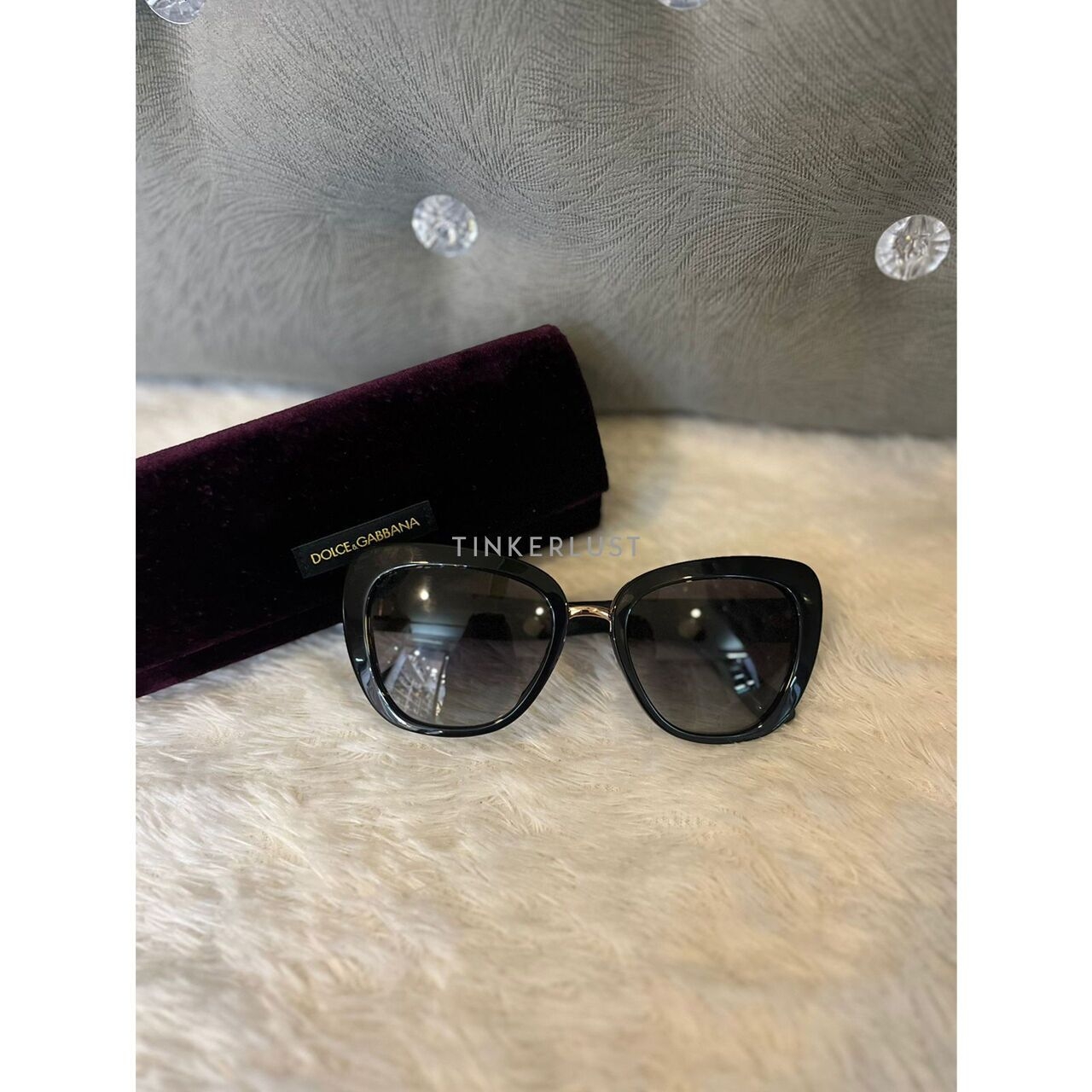 Dolce & Gabbana Cat Eye Gradient Sunglasses