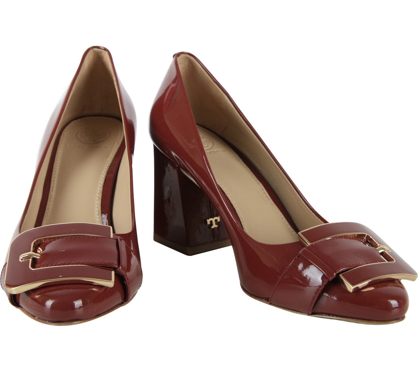 Tory Burch Maroon Heels