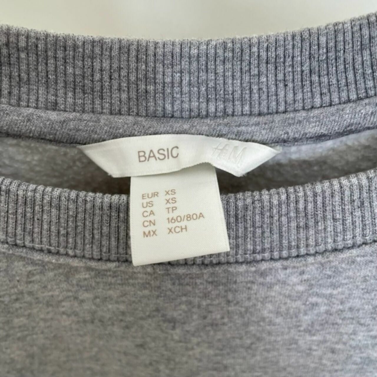 H&M Grey Oversized Sweater