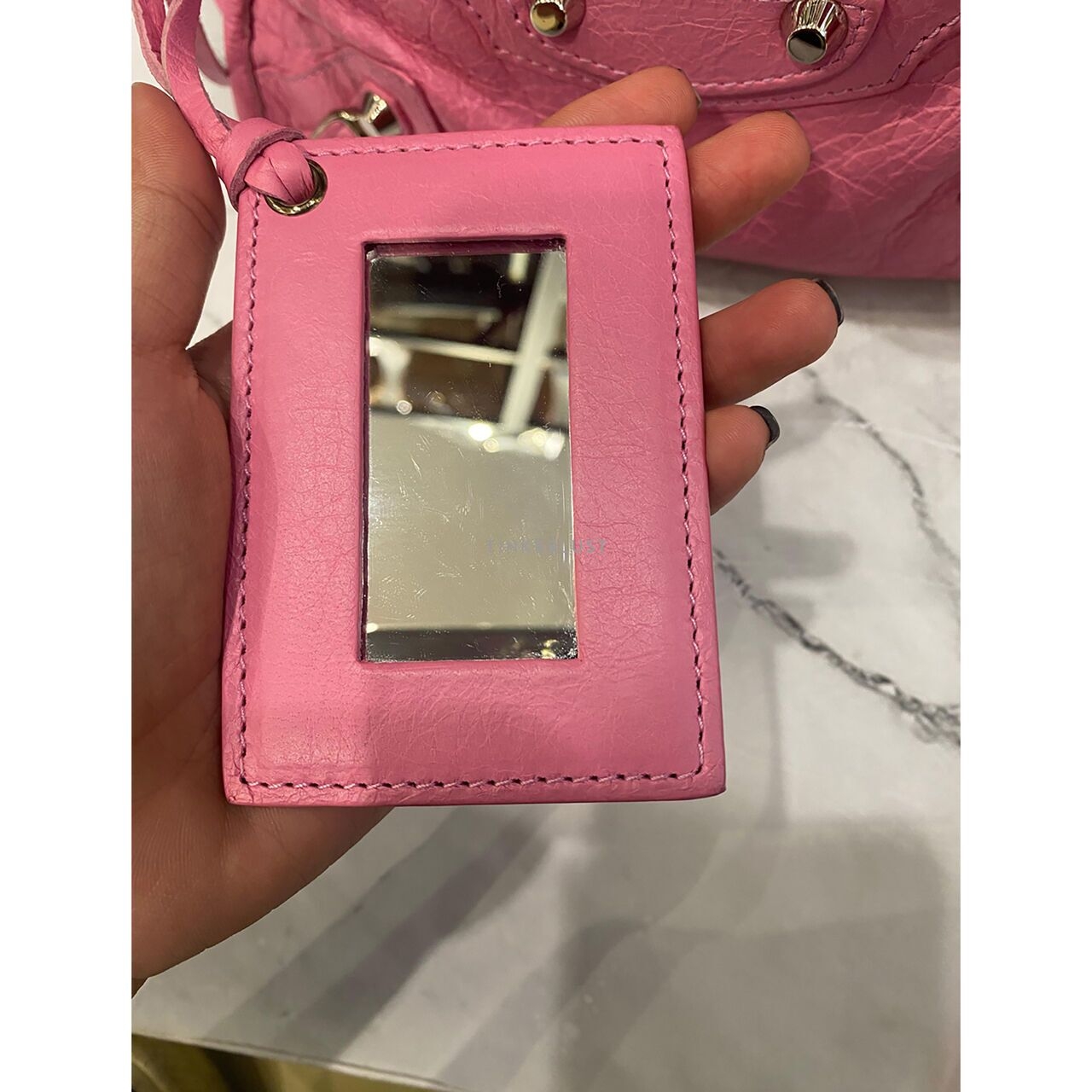 Balenciaga Classic Mini City Pink SHW 2019 Satchel