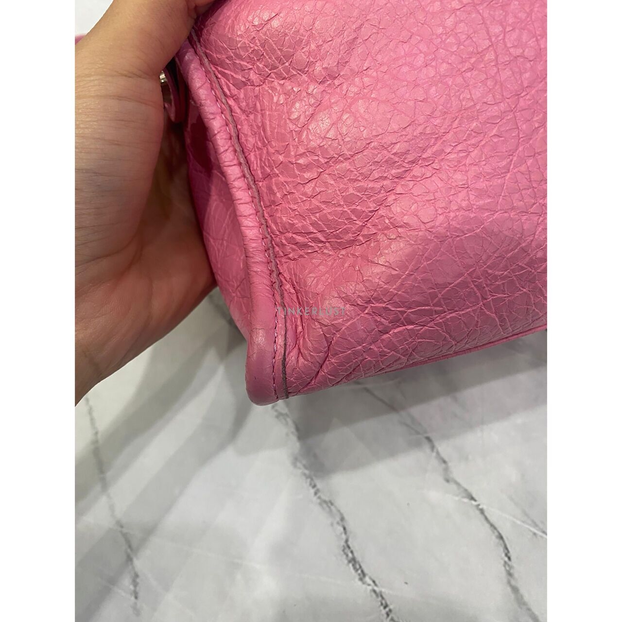 Balenciaga Classic Mini City Pink SHW 2019 Satchel