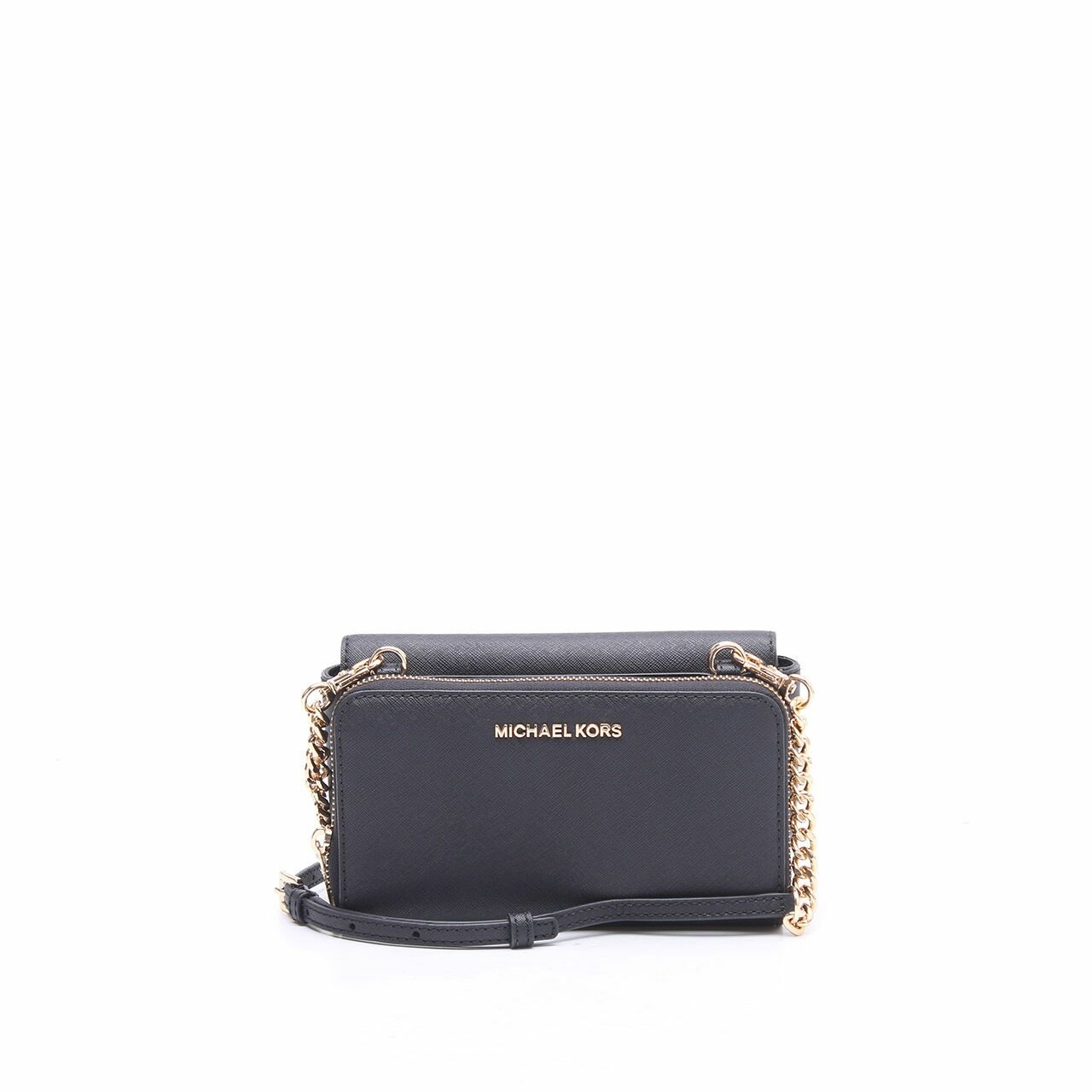 Michael Kors Clutch New Tina Wallet And Black Leather Crossbody Bag