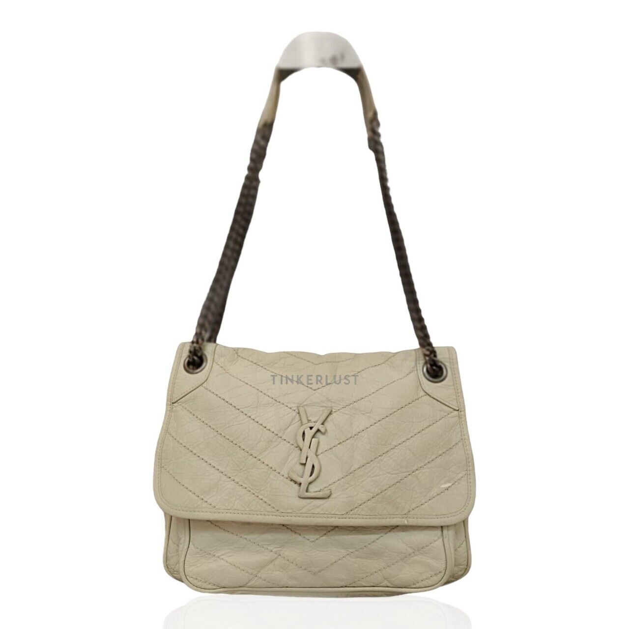 Yves Saint Laurent Niki Medium White 2020 Shoulder Bag