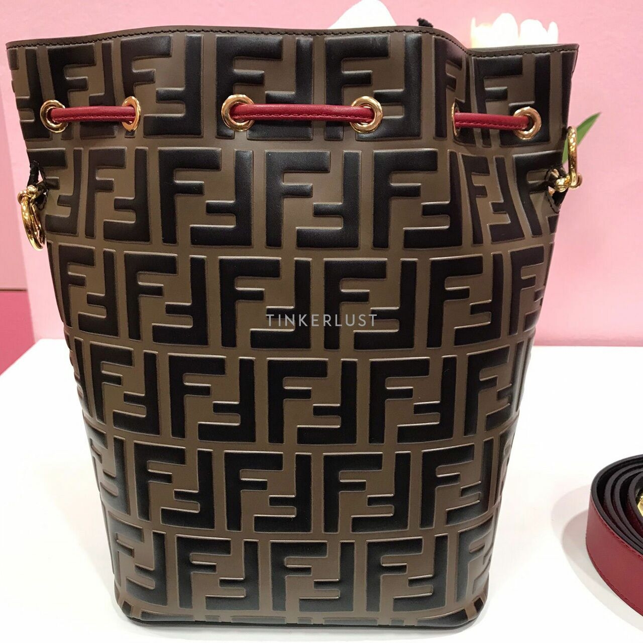 Fendi Mon Tresor Grande FF Bicolor 2019 Shoulder Bag