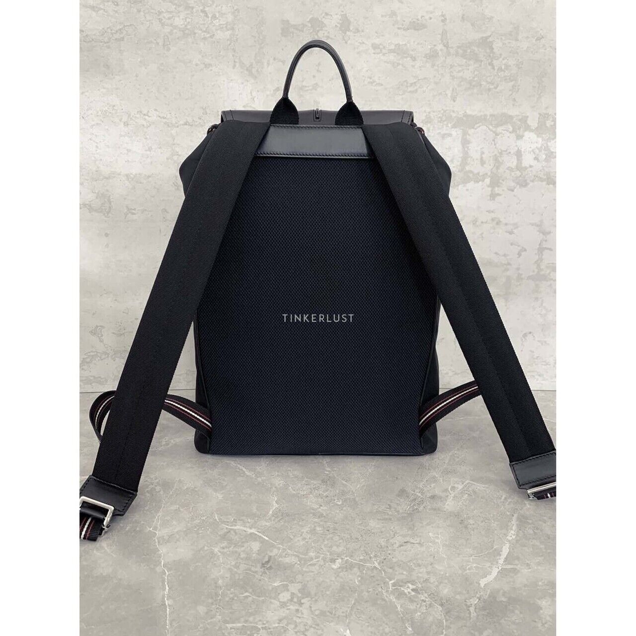 Christian Dior Bee Motion Black Nylon & Calfskin Black 2018 Backpack