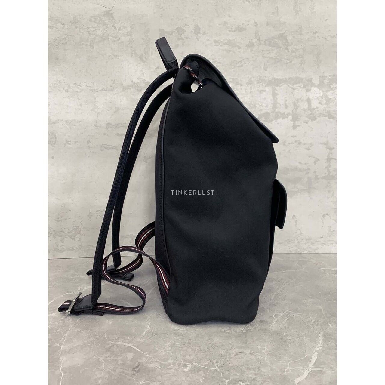 Christian Dior Bee Motion Black Nylon & Calfskin Black 2018 Backpack