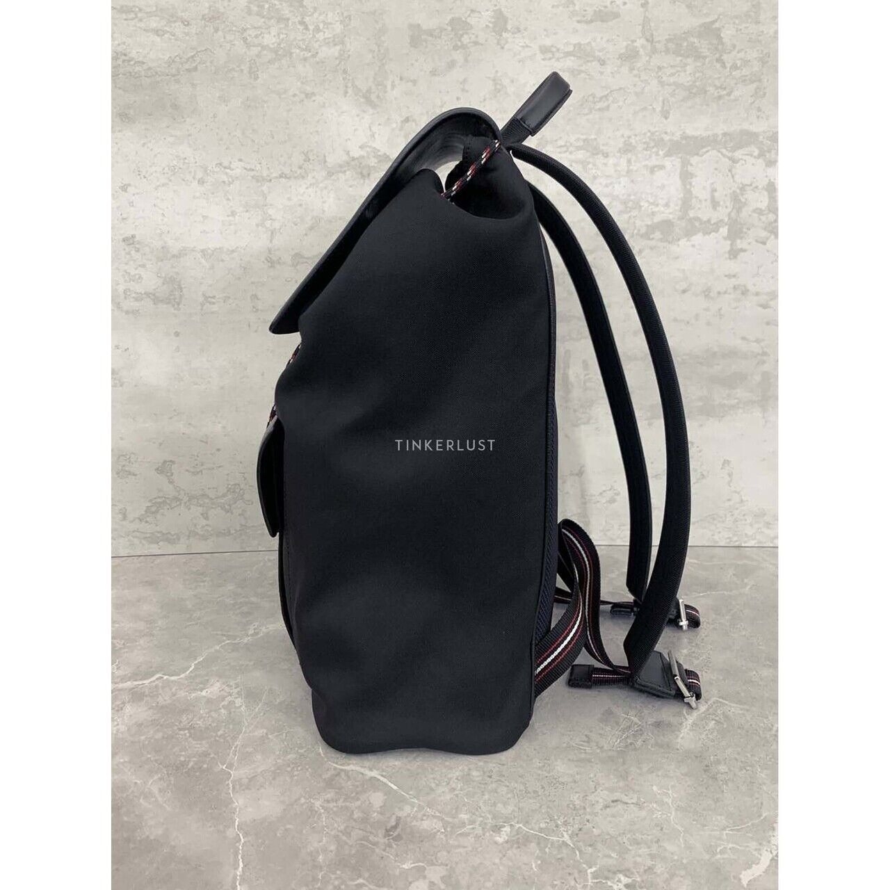 Christian Dior Bee Motion Black Nylon & Calfskin Black 2018 Backpack