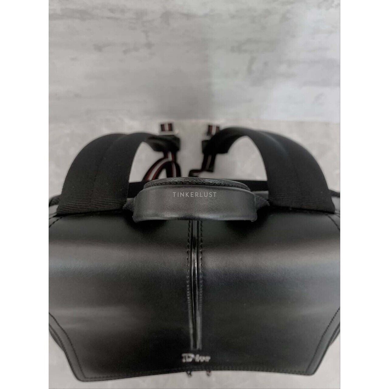 Christian Dior Bee Motion Black Nylon & Calfskin Black 2018 Backpack