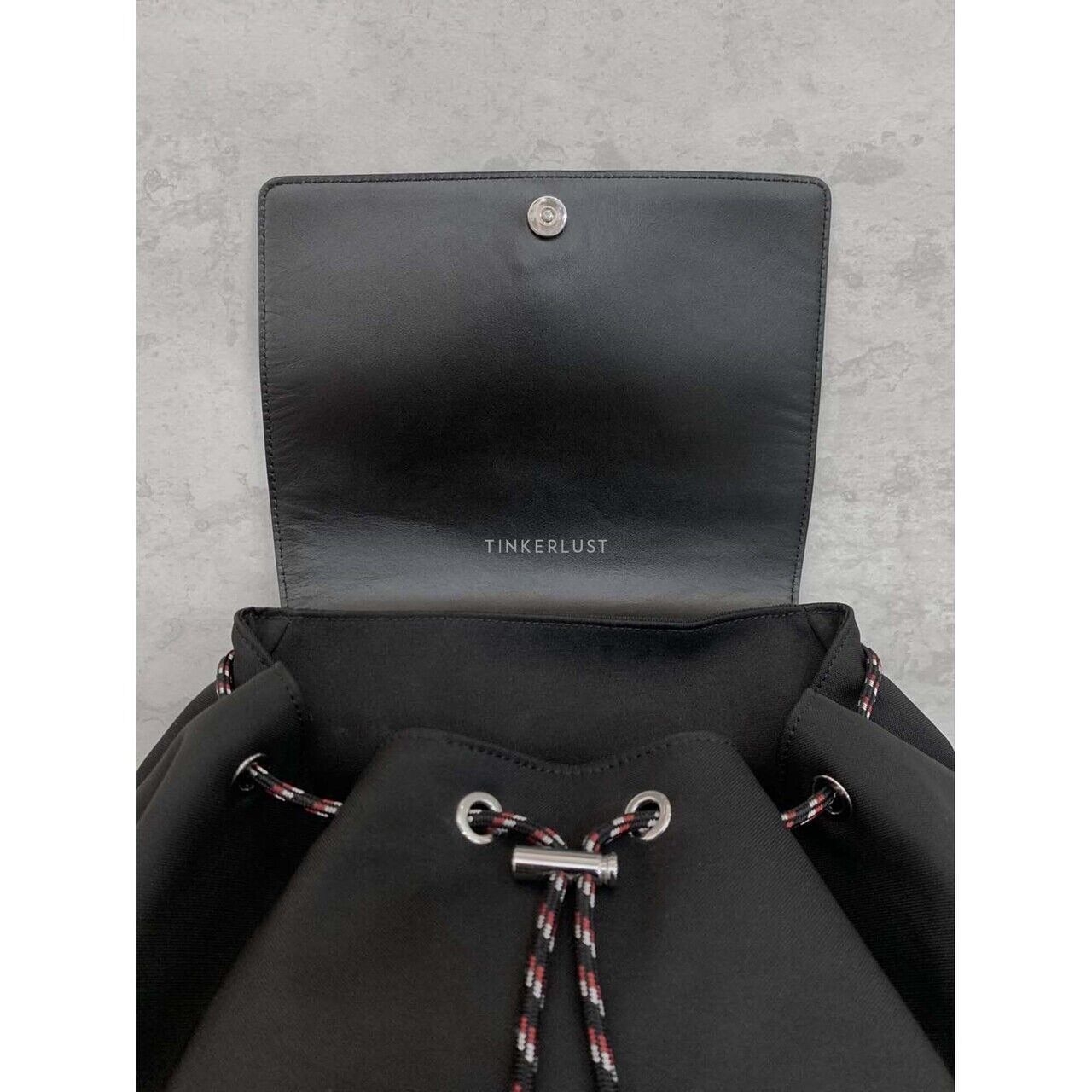 Christian Dior Bee Motion Black Nylon & Calfskin Black 2018 Backpack