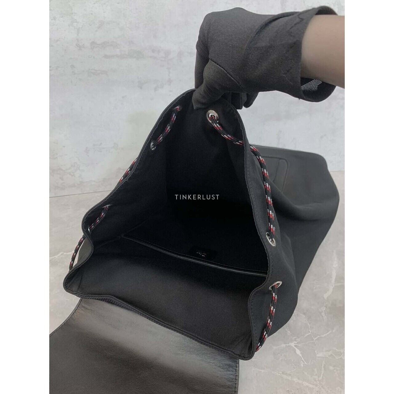 Christian Dior Bee Motion Black Nylon & Calfskin Black 2018 Backpack