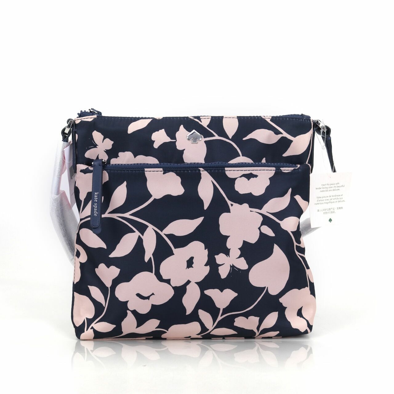 Kate Spade Jae Garden Vine Flat Crossbody Nightcap Multi WKRU7028