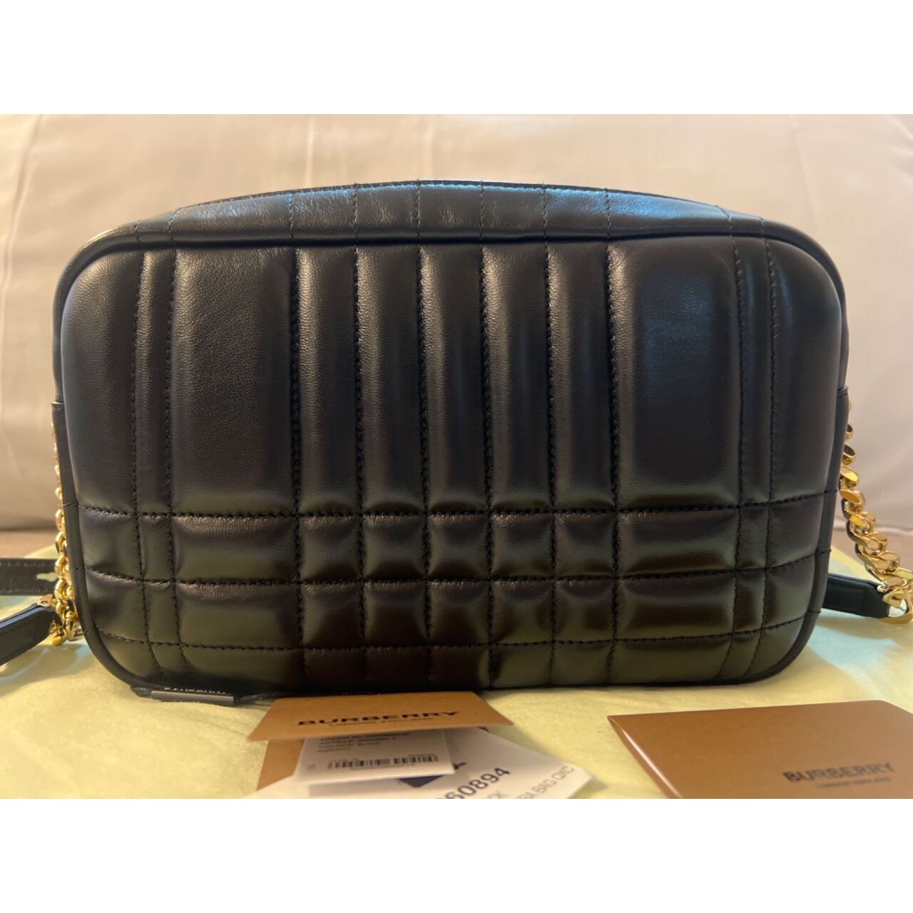 Burberry Lola Black Leather Camera Bag