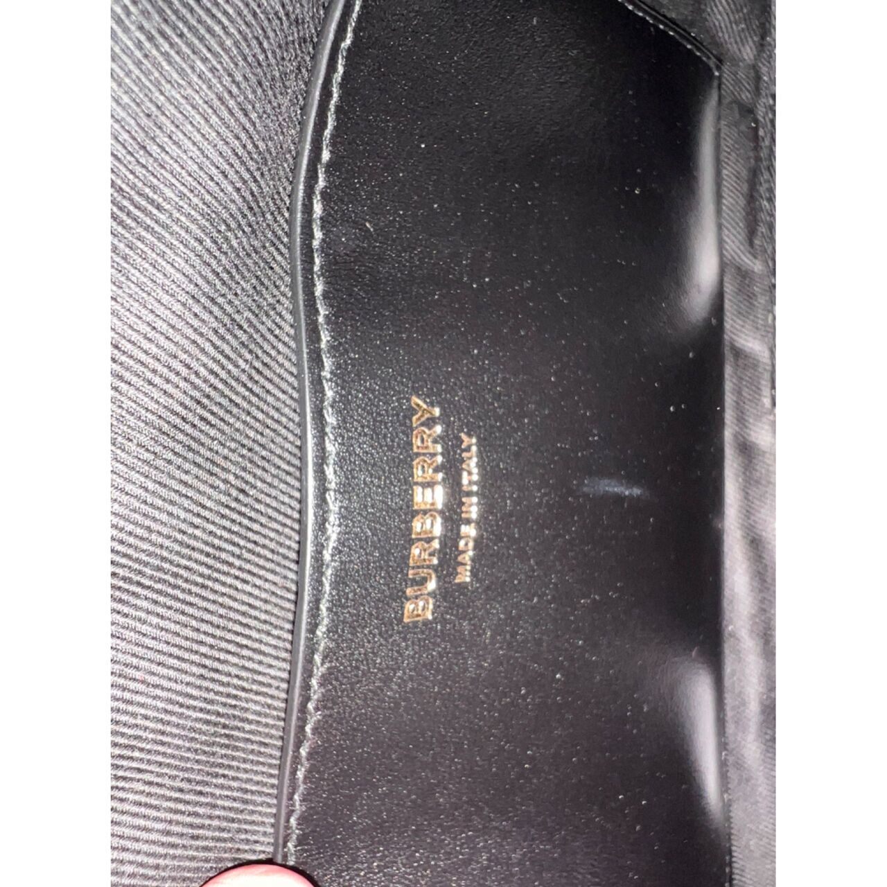 Burberry Lola Black Leather Camera Bag