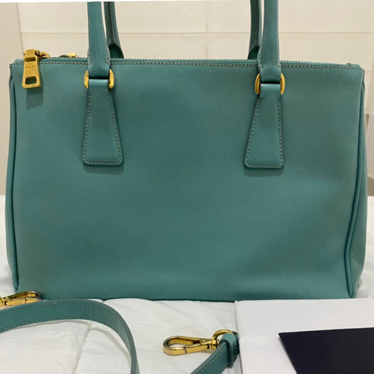 Prada Double Zip 30cm