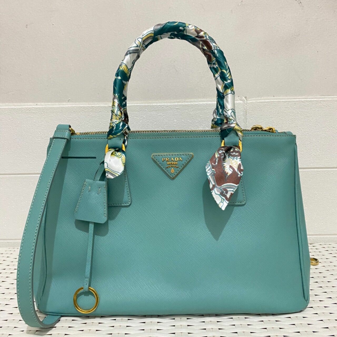 Prada Double Zip 30cm