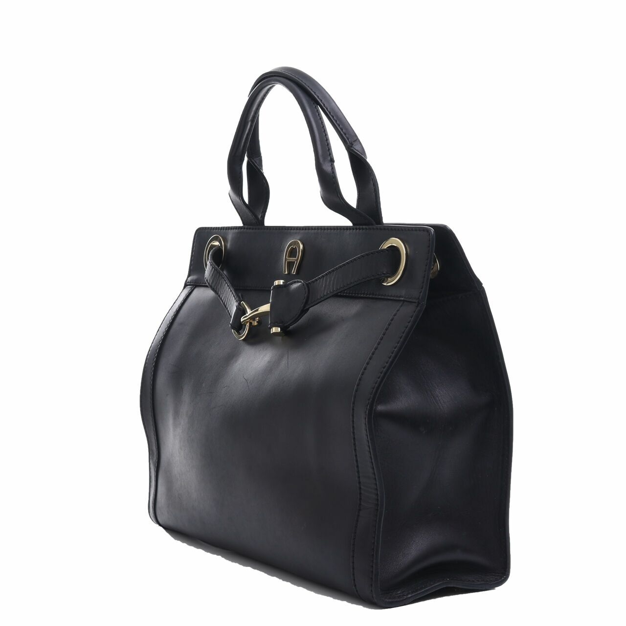 Aigner Black Handbag